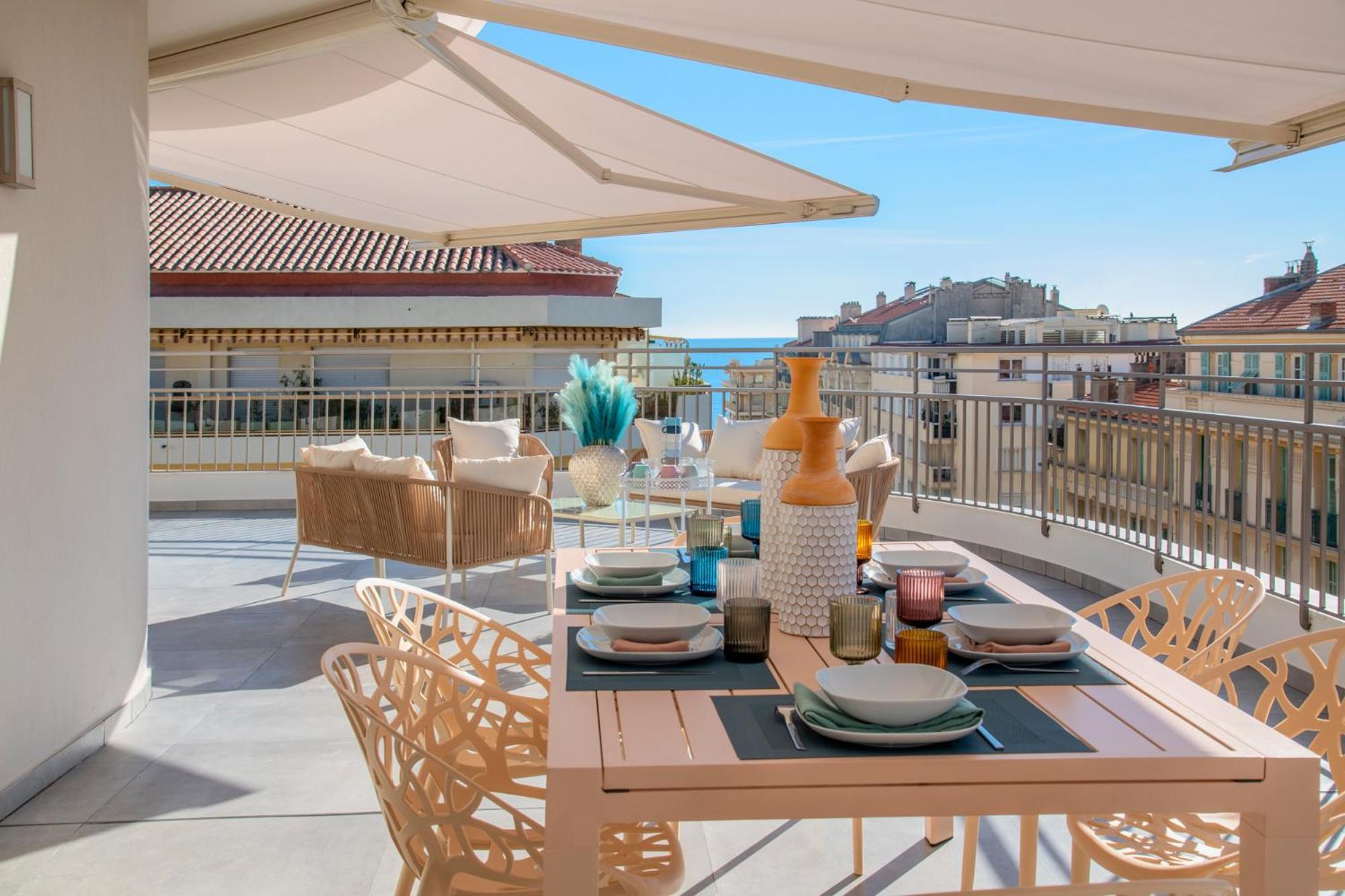 Residence Hoteliere Chambord Au Coeur De Menton - Entierement Renovee מראה חיצוני תמונה