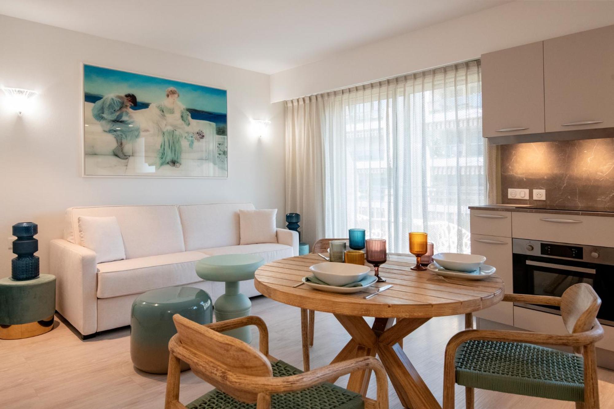 Residence Hoteliere Chambord Au Coeur De Menton - Entierement Renovee מראה חיצוני תמונה