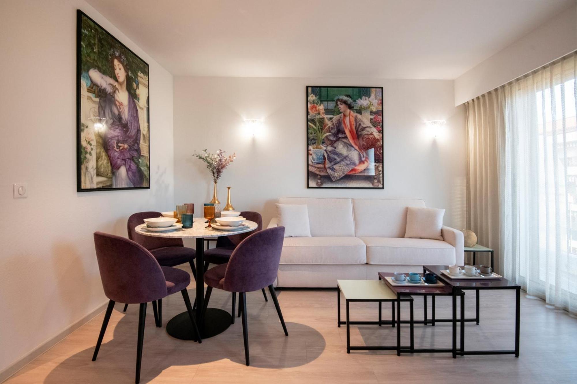 Residence Hoteliere Chambord Au Coeur De Menton - Entierement Renovee מראה חיצוני תמונה