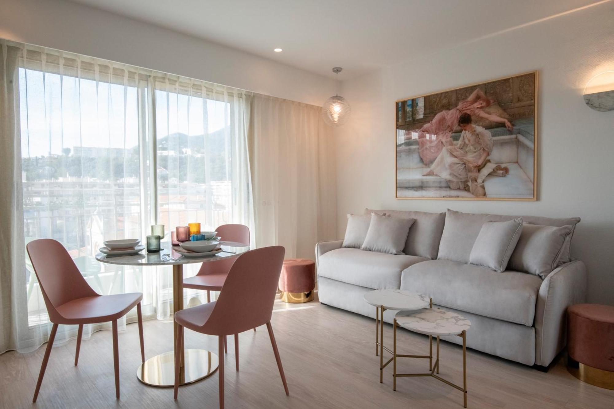 Residence Hoteliere Chambord Au Coeur De Menton - Entierement Renovee מראה חיצוני תמונה